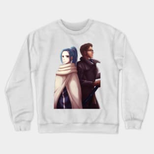 The princess and the warrior. Crewneck Sweatshirt